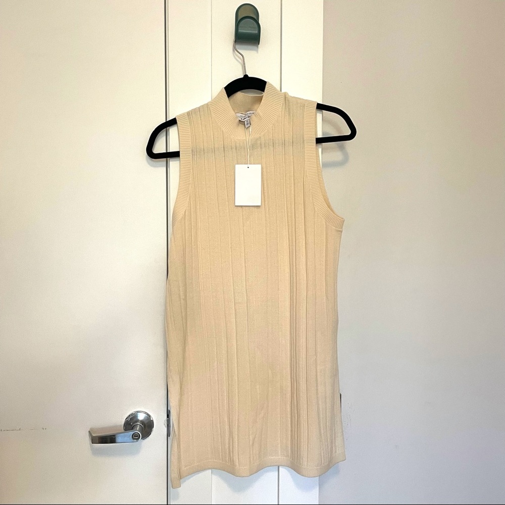 & Other Stories - Mock Neck Sleeveless Top